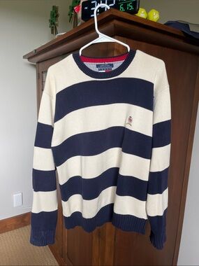 Tommy Hilfiger Striped Crewneck Sweater